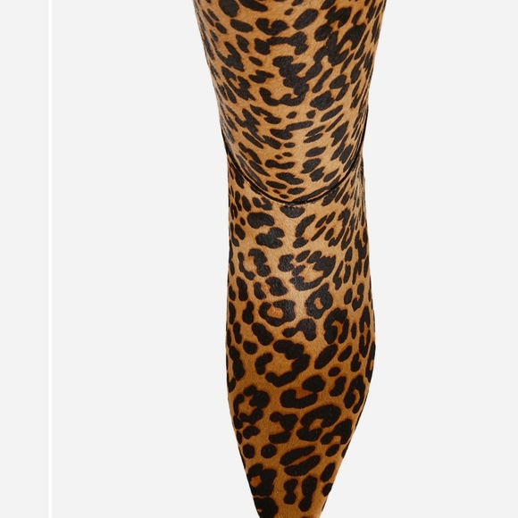 Genuine Calf Hair Knee High Boot - Picture 4 of 4